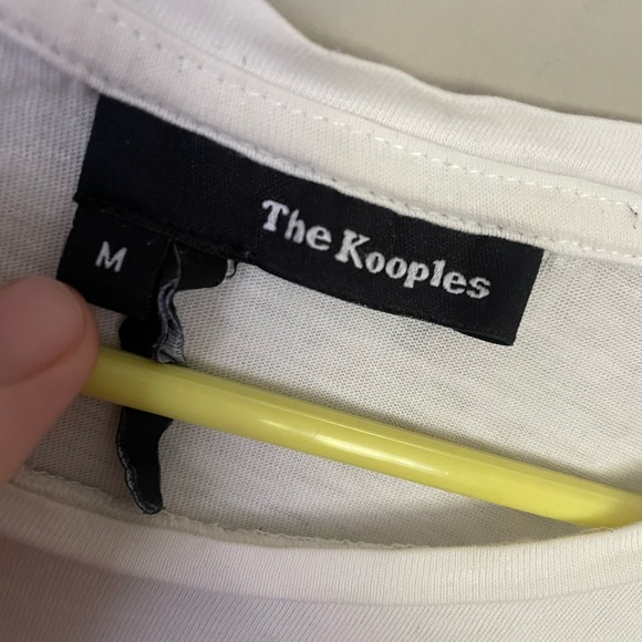 THE KOOPLES Zombie Biker T-Shirt - Medium - Picture 3 of 5